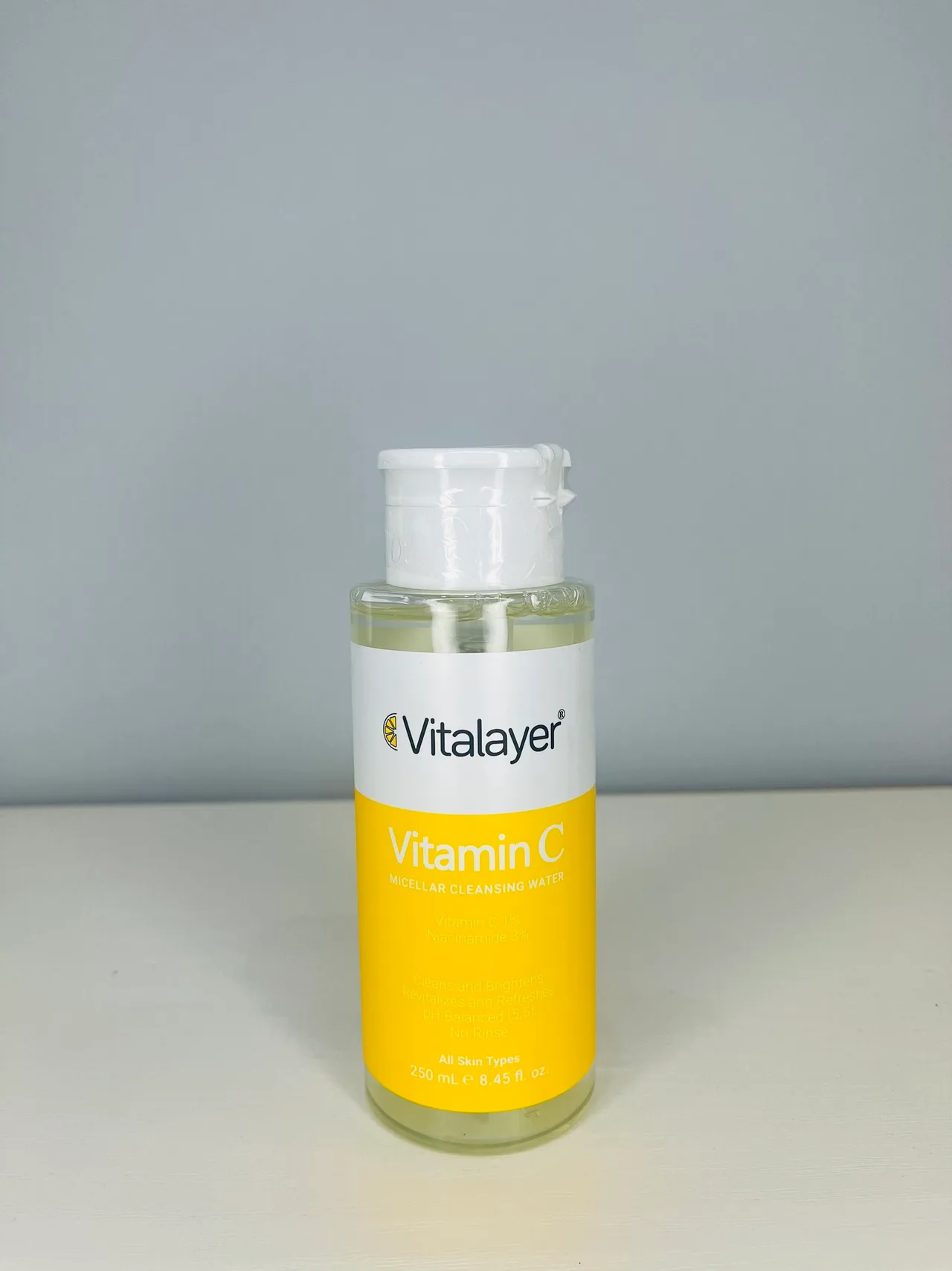 میسلار واتر ویتالیر مدل Vitamin C رنگ زرد